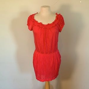 NWT BCBGMaxAzria Pink Jersey Dress w/ Pockets